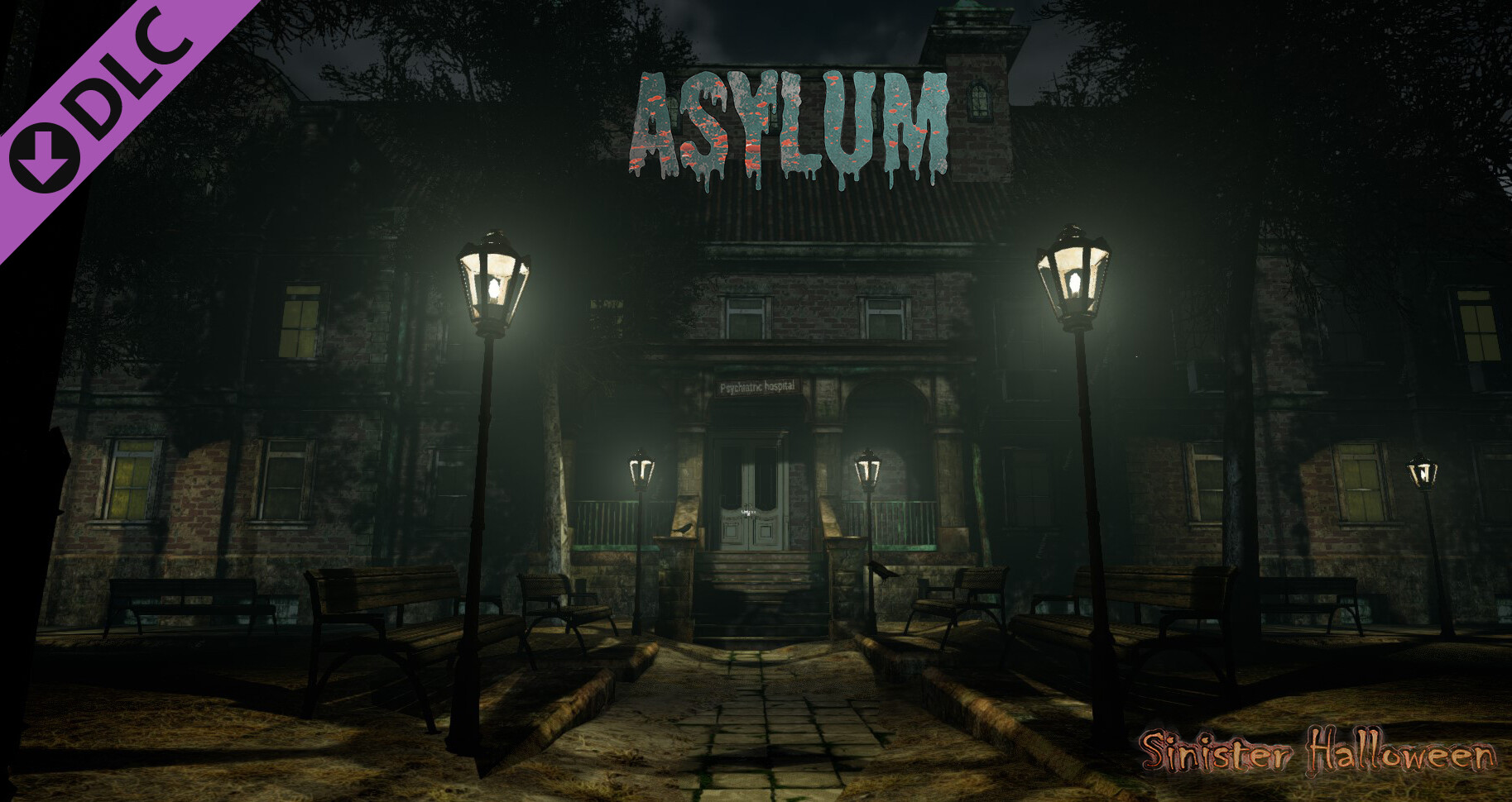 artstation sinister halloween the asylum dlc claudiusz dudek