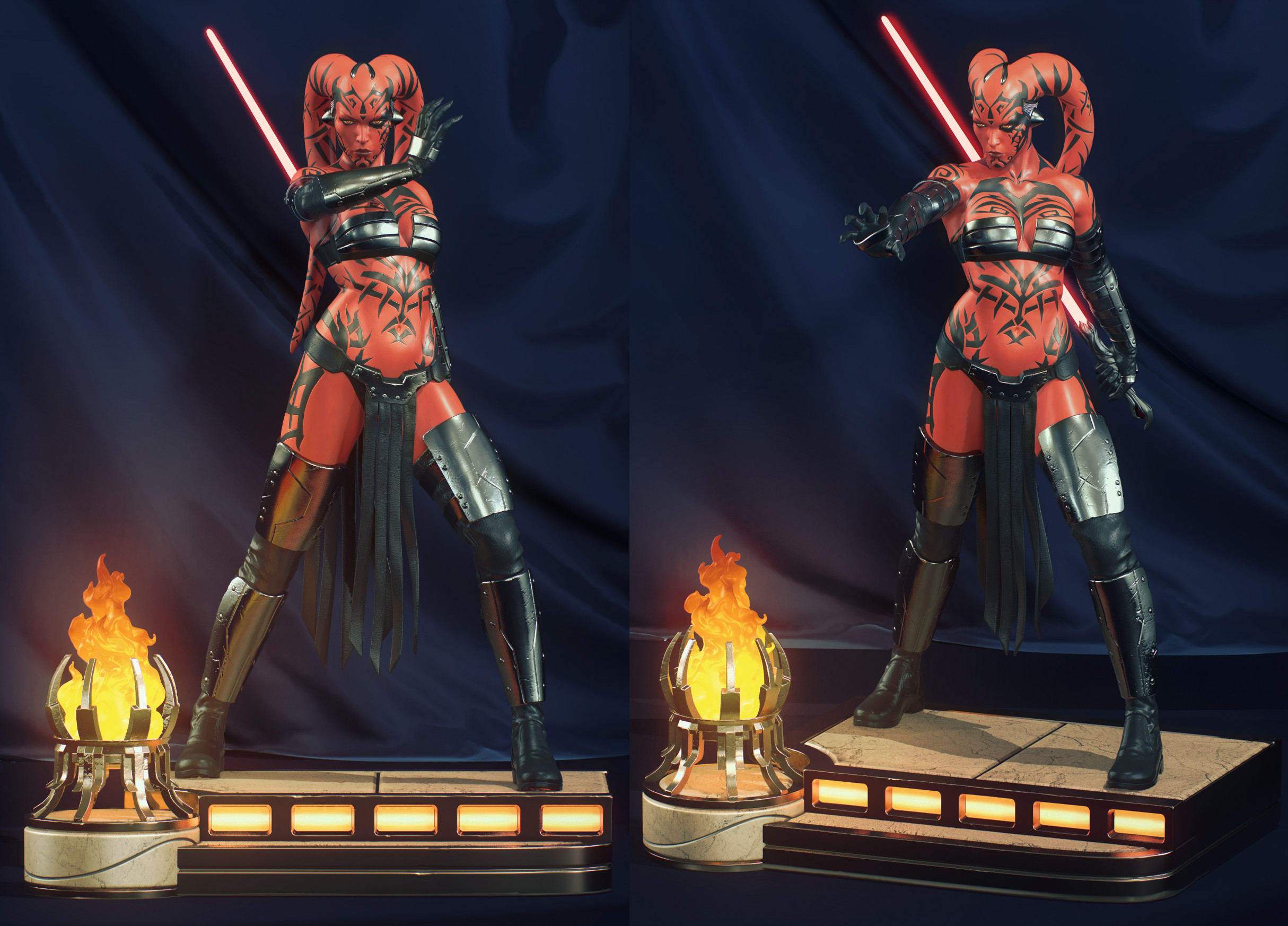 aditya parab darth talon 3d print