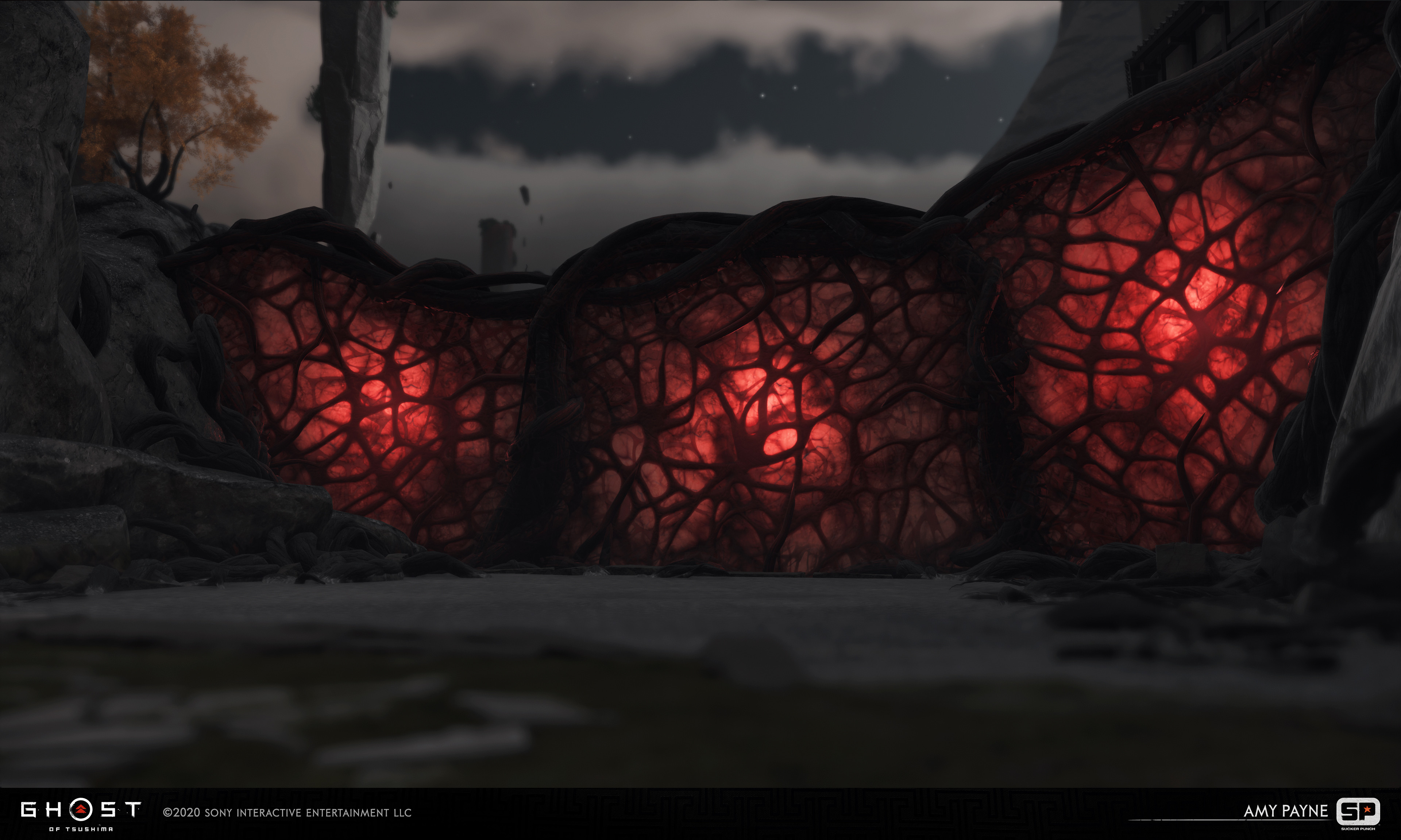 Responsible for the Sinew walls. Lighting by Gaby Soto, FX by Matt Vainio.