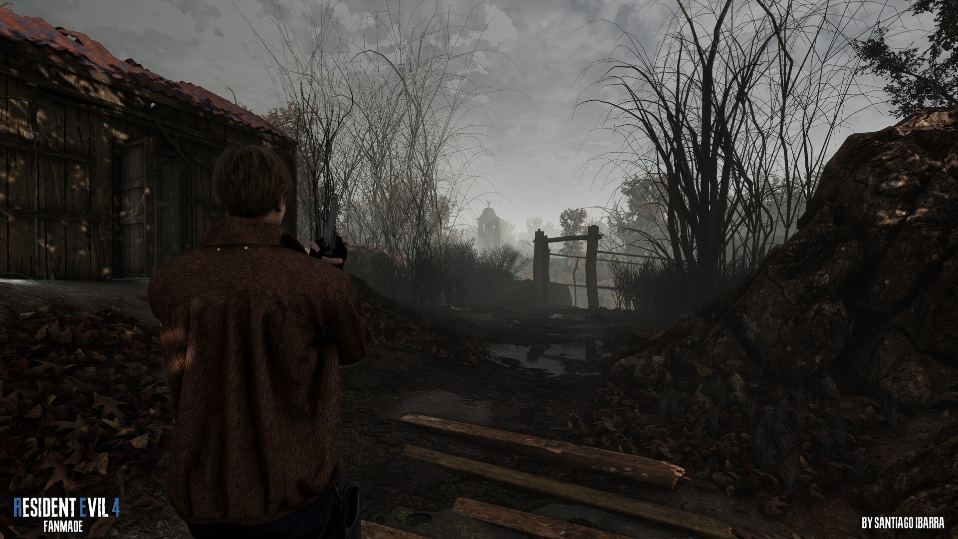 Resident Evil 4 Remake Gameplay Concept, Background By: Alis A, ArtStation  : r/residentevil4