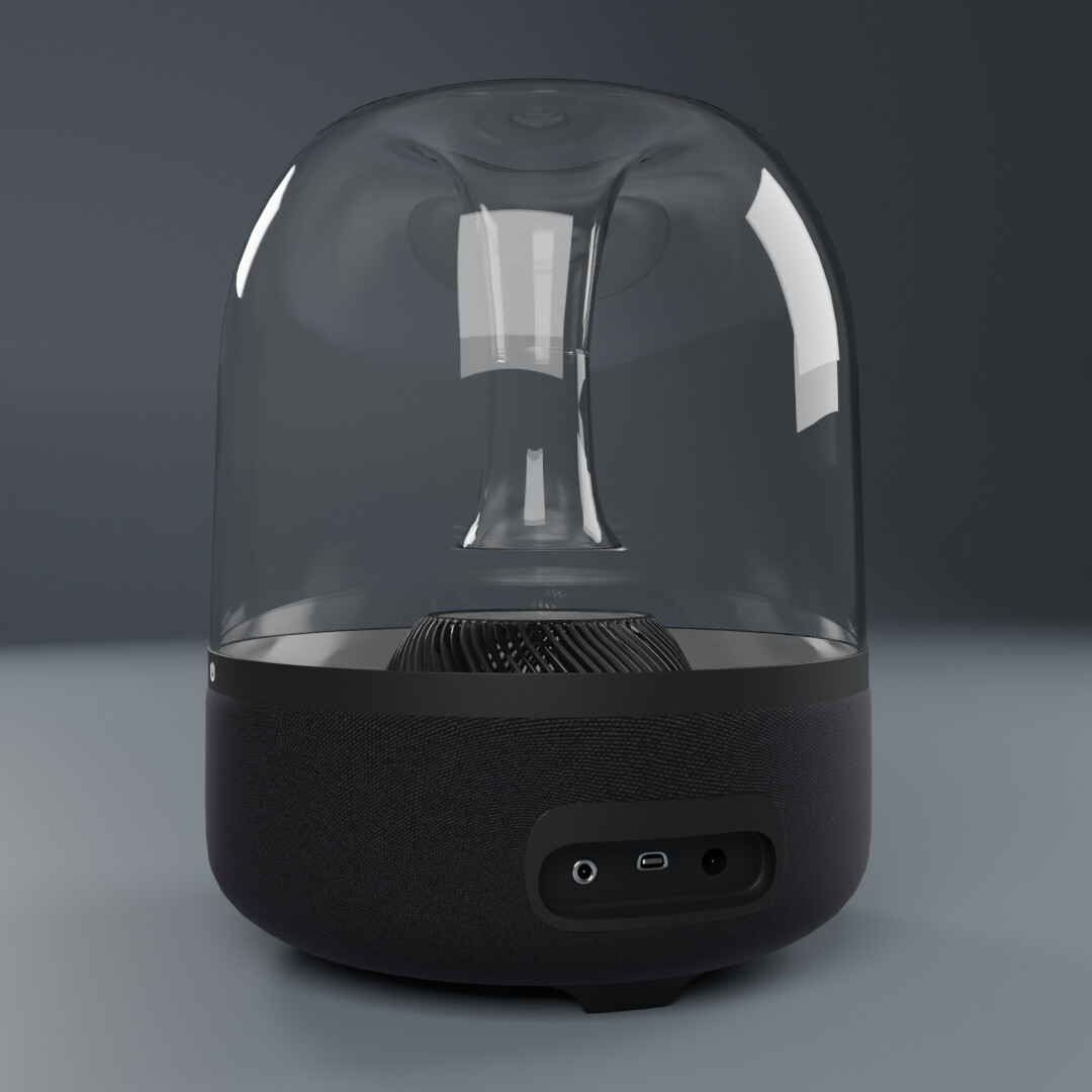 Harman kardon aura studio 2 aux input on sale