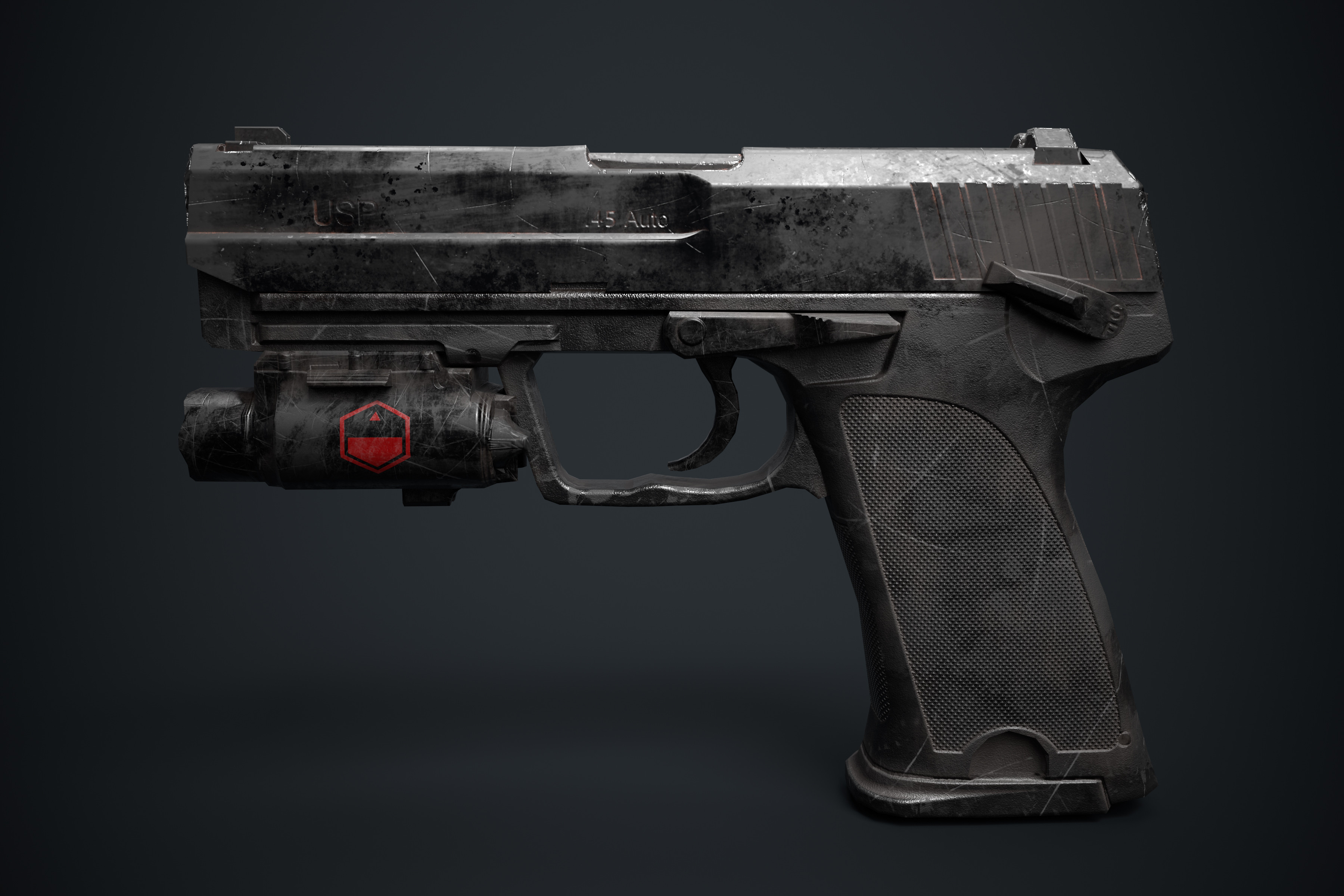 45 Auto Pistol