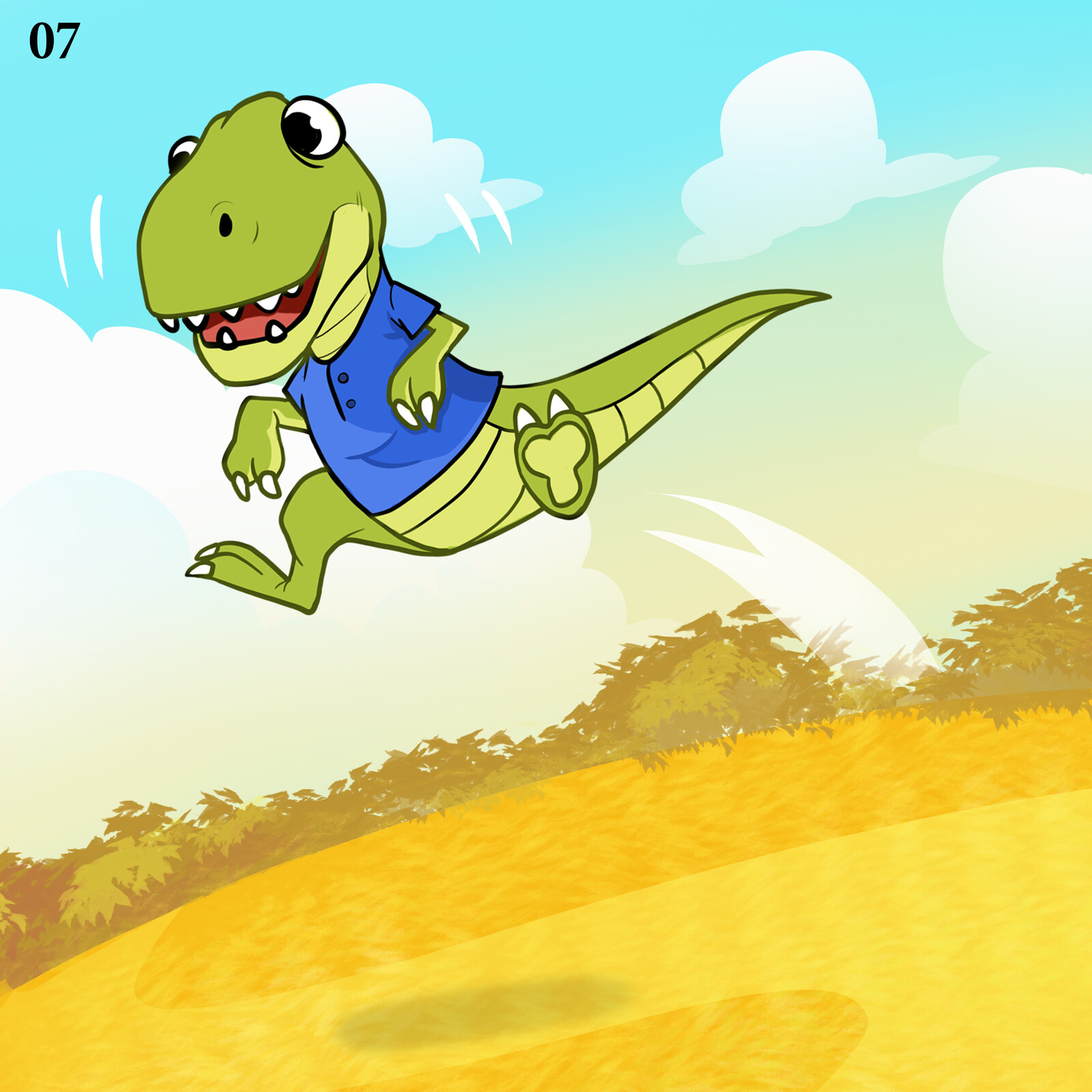 dinosaur that can fly swim and walk