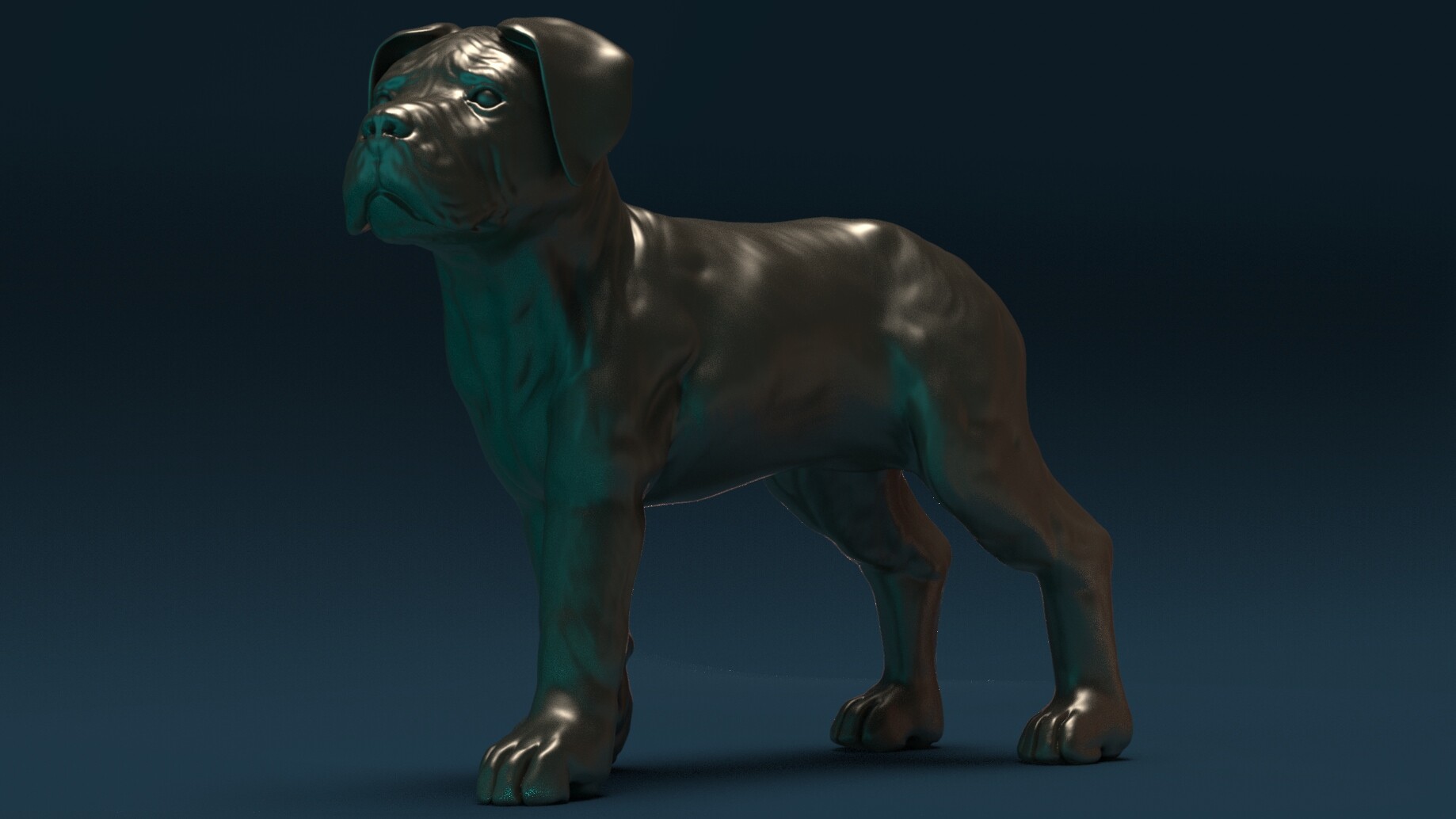 ArtStation - Dog 3D Model ArtStation - Dog 3D Model