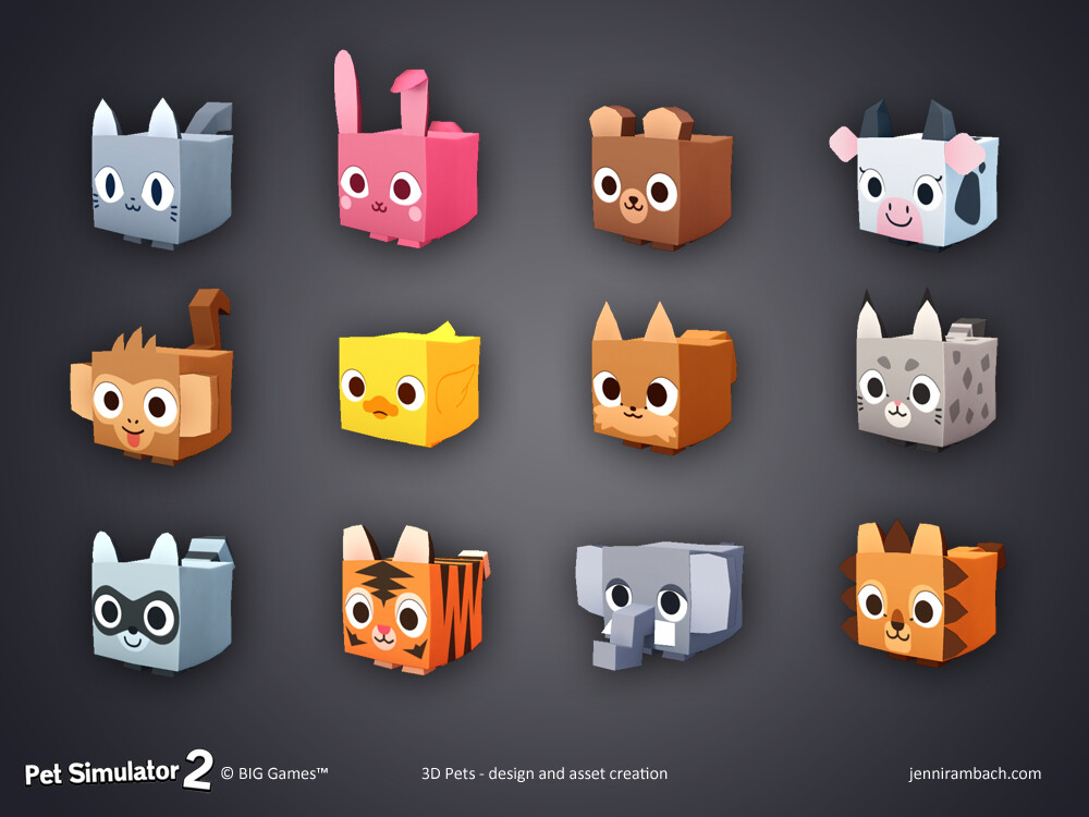 Jenni Rambach - Pet Simulator 2 - pets