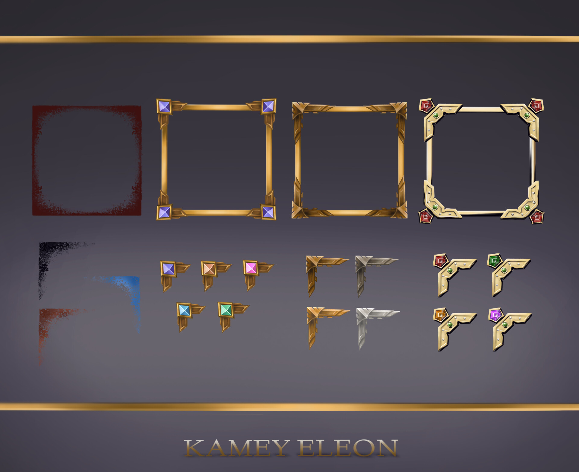 ArtStation - Border Design Concepts
