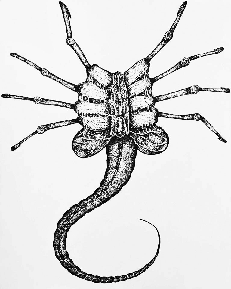 ArtStation Facehugger