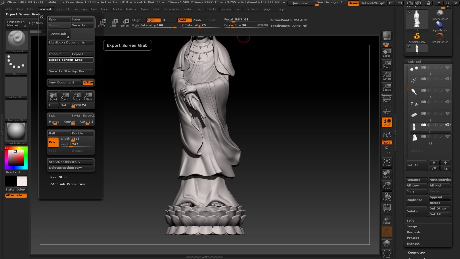 Zbrush: Zbrush là một phần mềm rất tuyệt vời để tạo ra những mô hình siêu ấn tượng và sống động như trong phim hoạt hình. Nếu bạn là người đam mê thiết kế 3D hay đang tìm kiếm một công cụ để phát triển kỹ năng của mình thì không thể bỏ qua Zbrush.