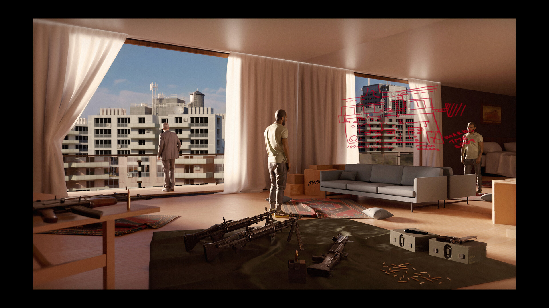 ArtStation Heist Planning