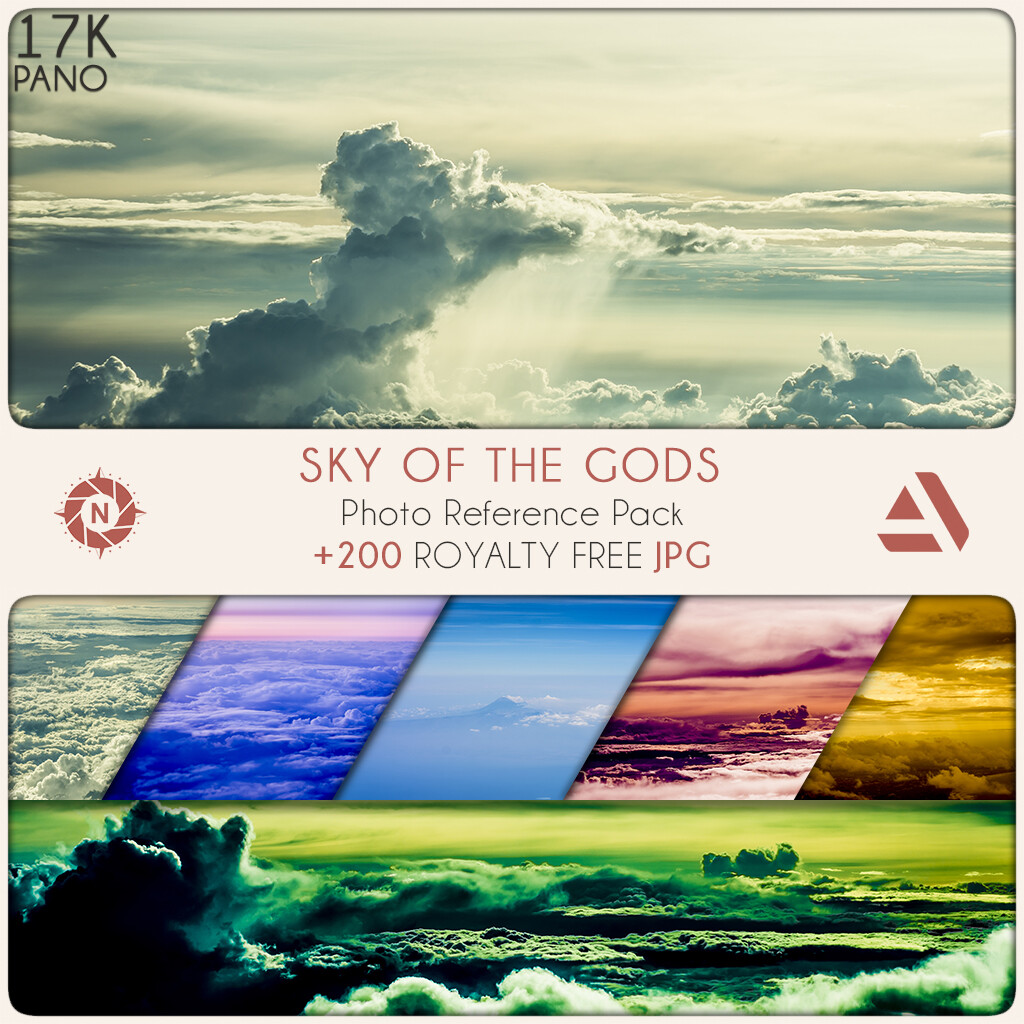 Photo Reference Pack: Sky of the Gods

https://www.artstation.com/a/165849
