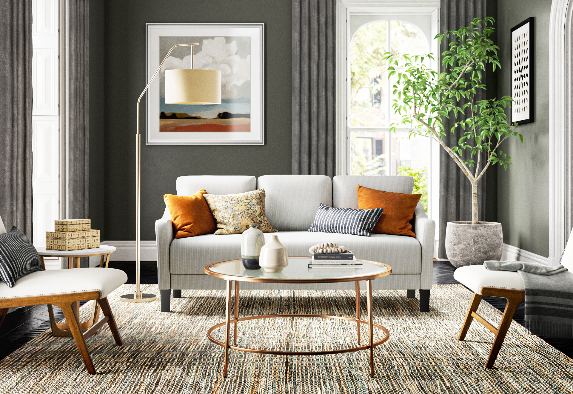 ArtStation - Wayfair 3D - Sunny Living Room
