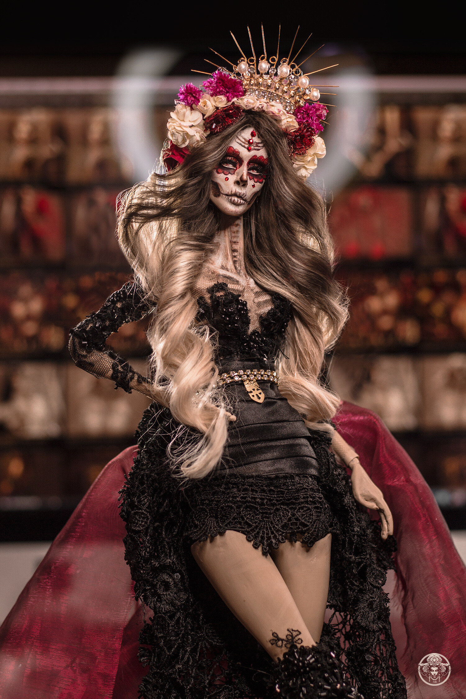 ArtStation CATRINA DOLL 🥀 BJD Fashion Art Doll by Mario Rosales