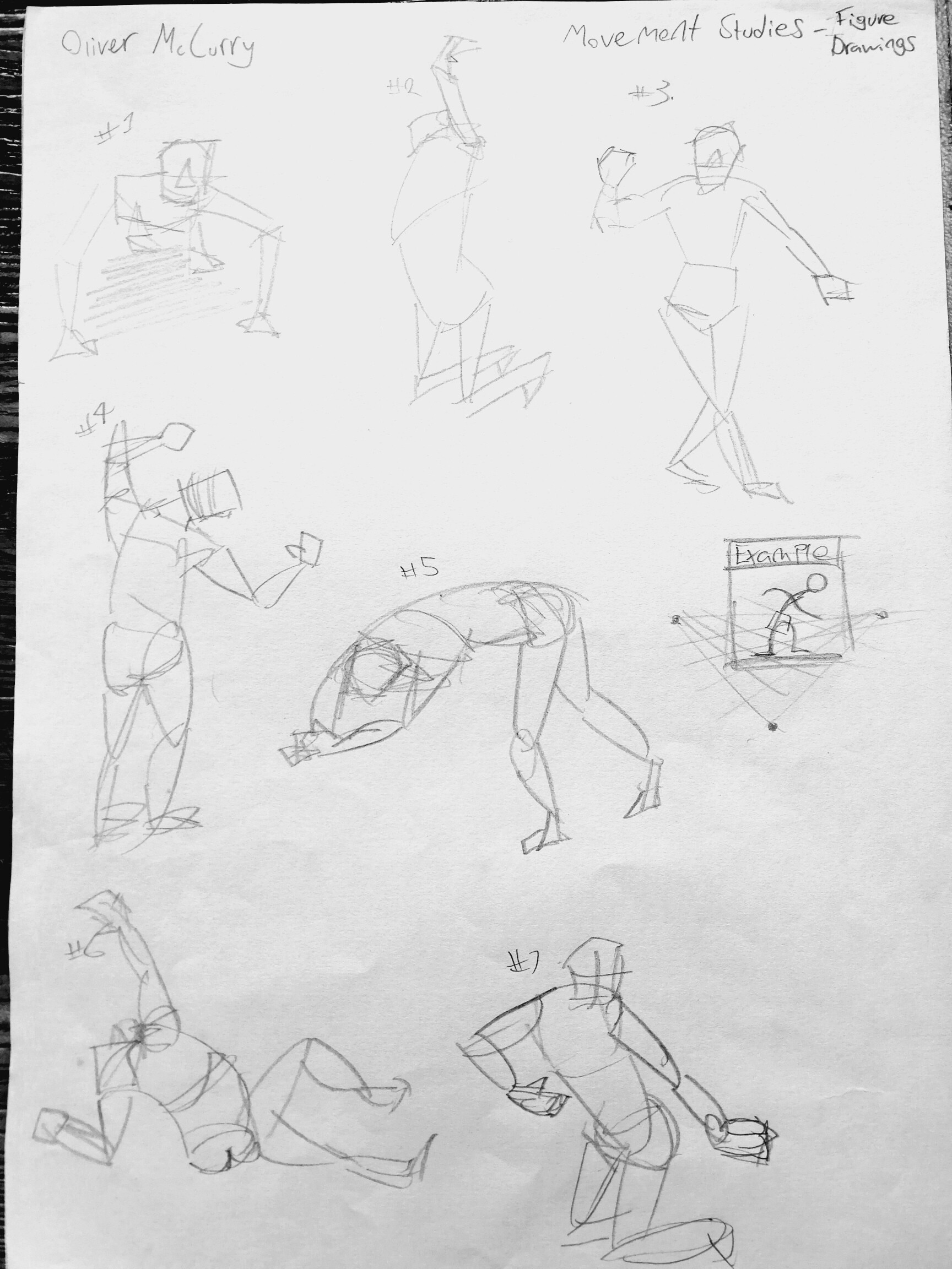 quick figure sketches