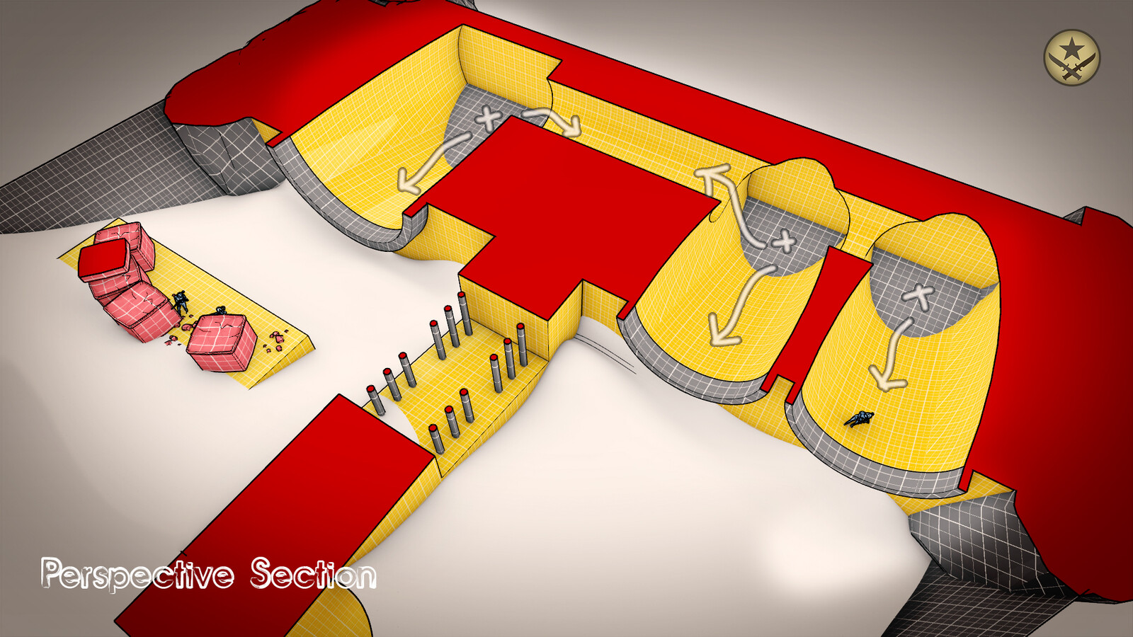Perspective Section (Terror Site)