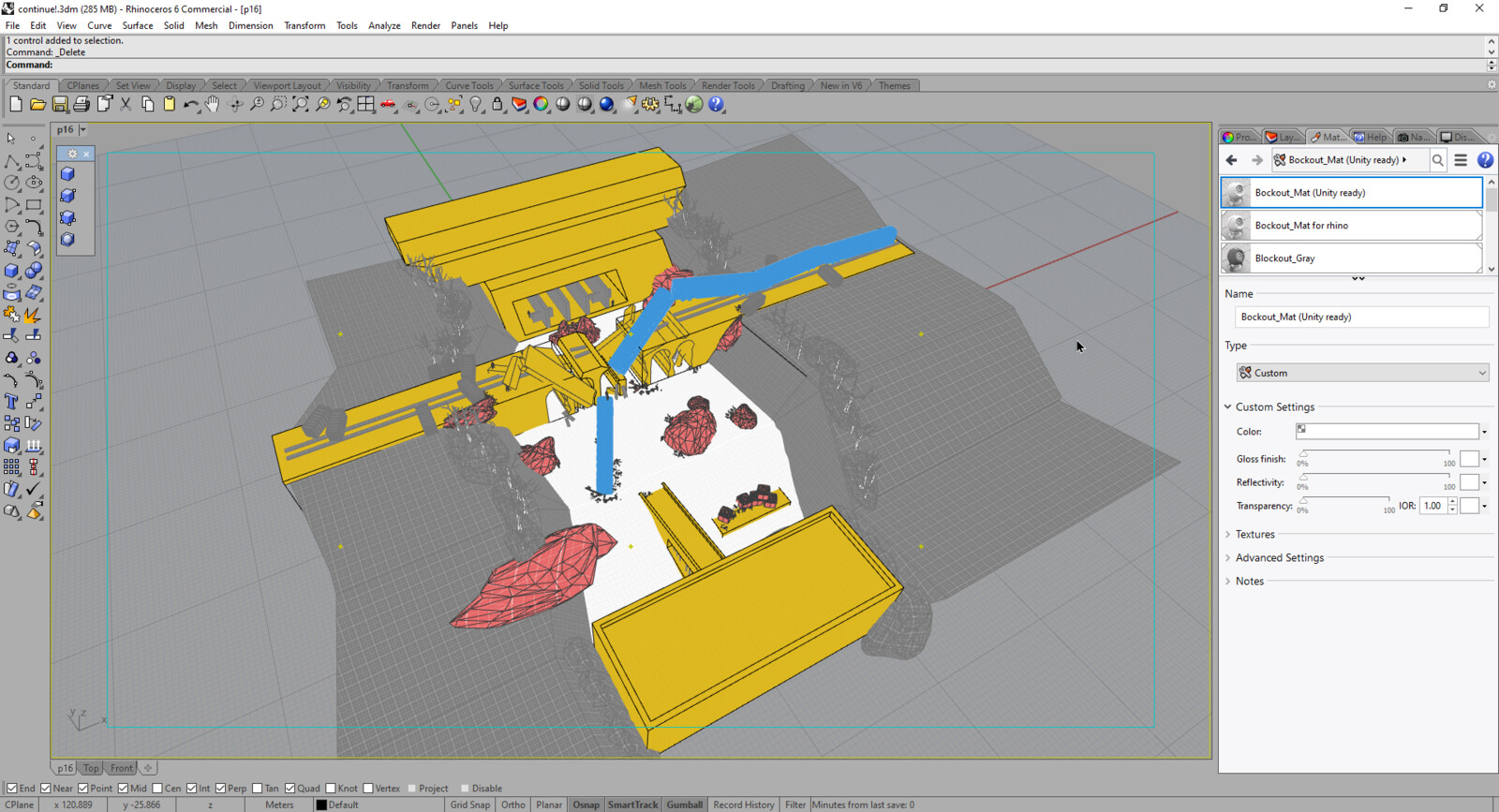 Inside Rhino (for 3D modeling)