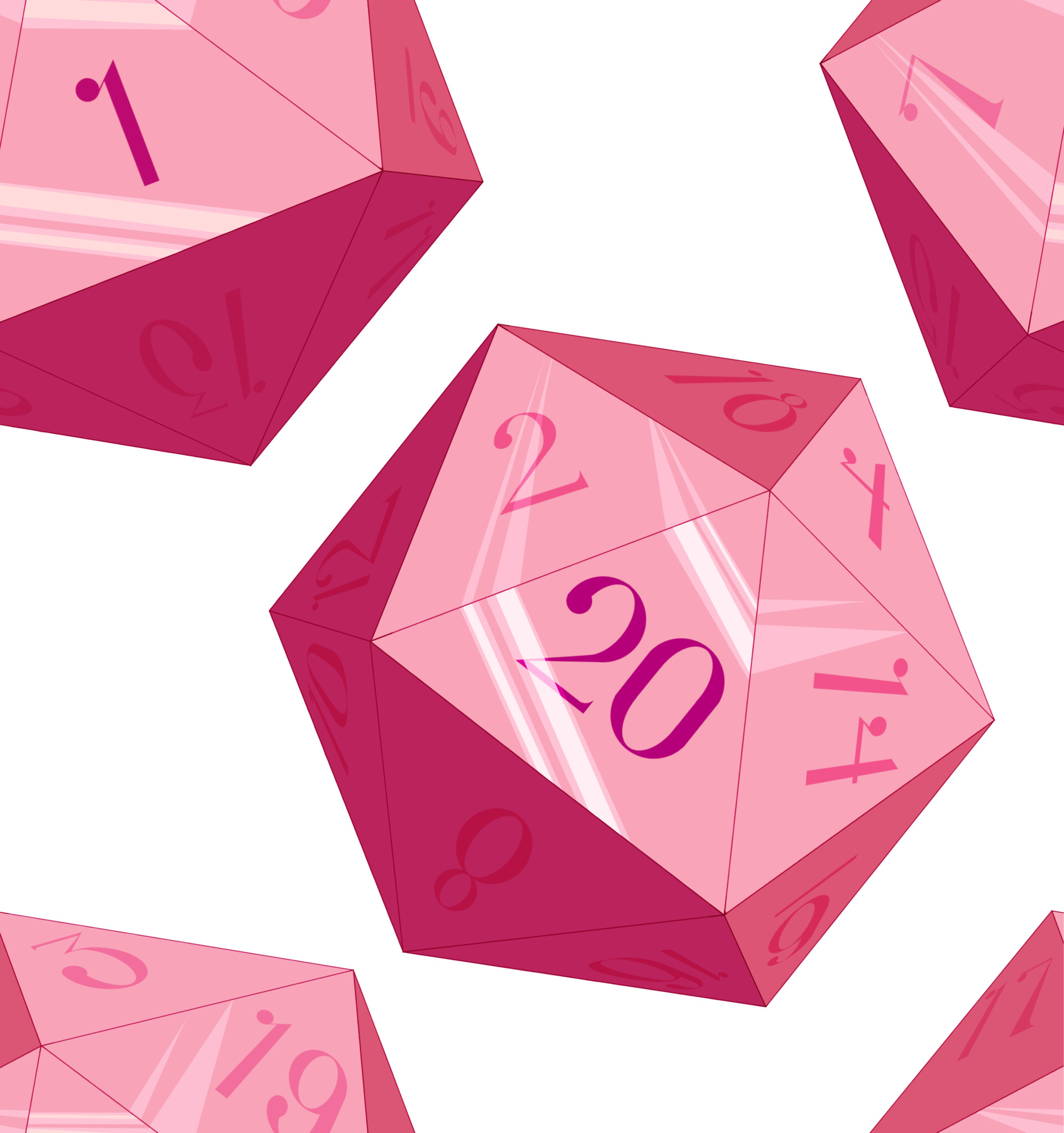 ArtStation Seamless D20 Pattern