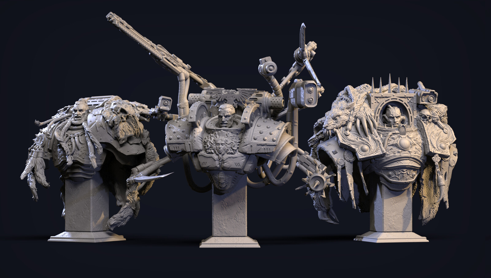Horus, Ferrus, Russ