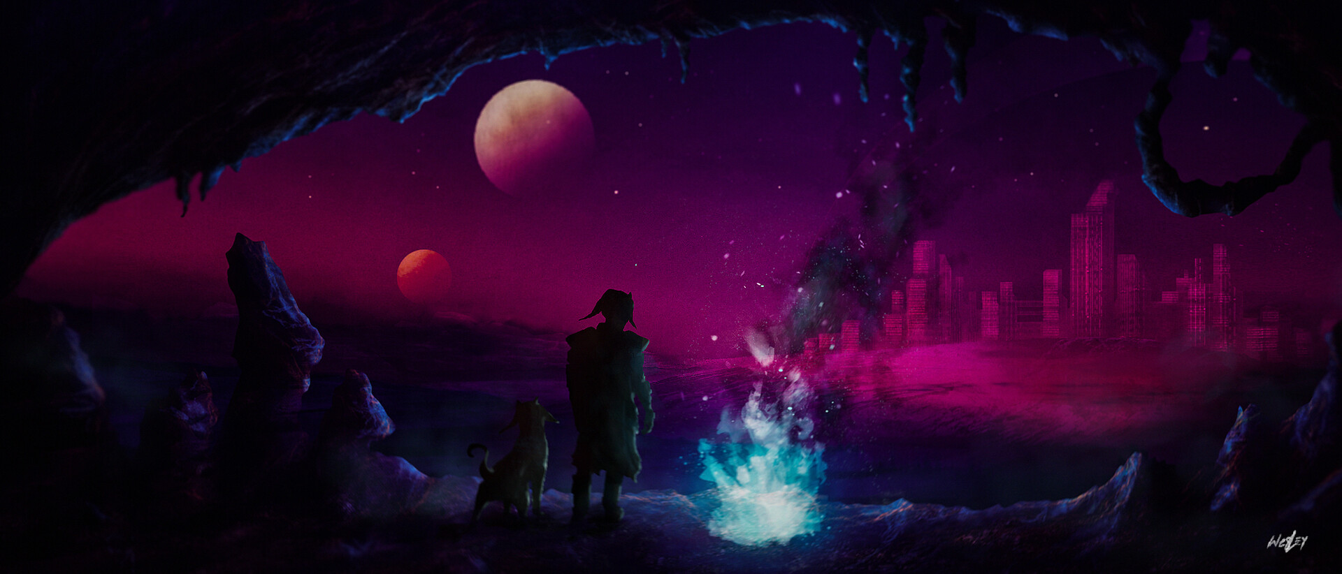 ArtStation TWO MOONS