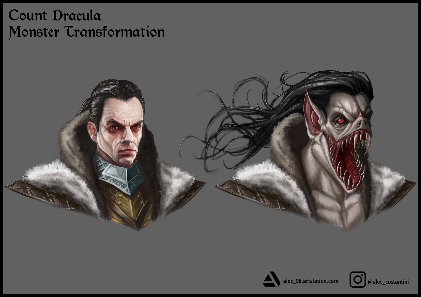 Portrait &amp; Monster Transformation