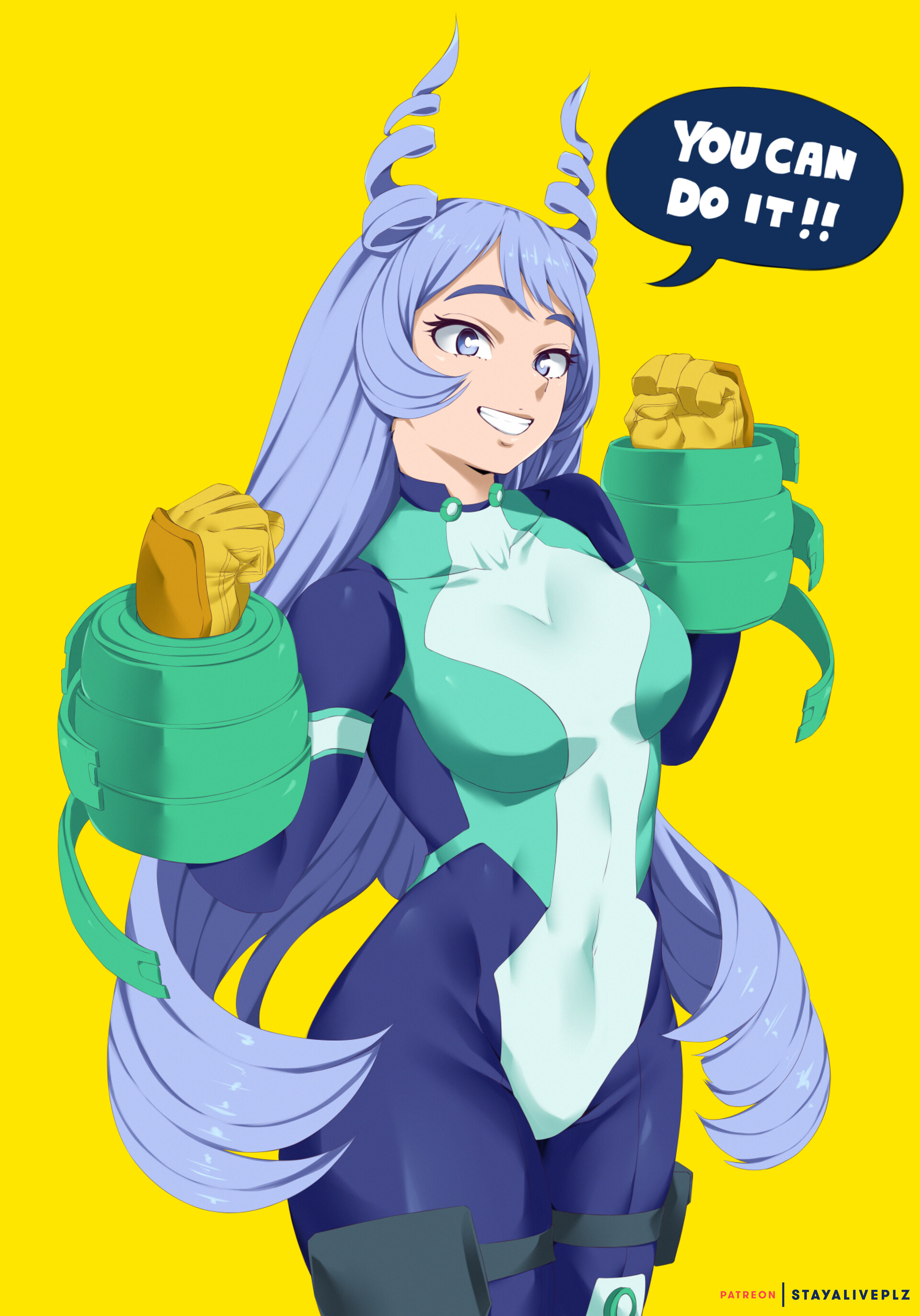 ArtStation - Nejire Hado My Hero Academia (#speedpaint)