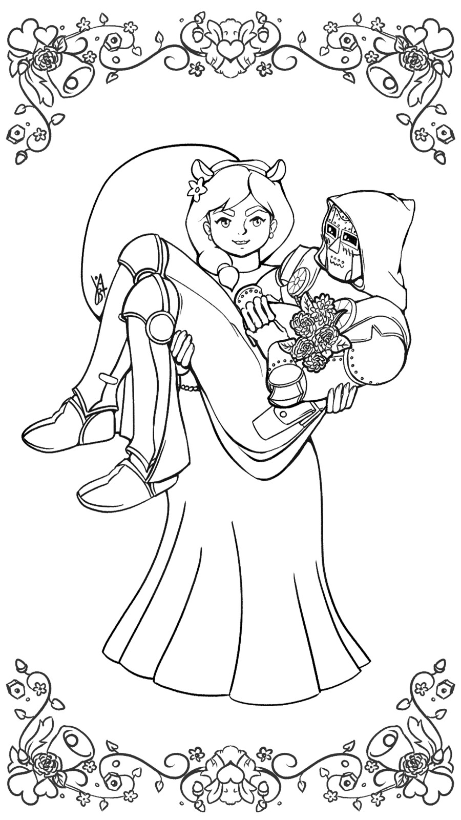 Here's the lineart.