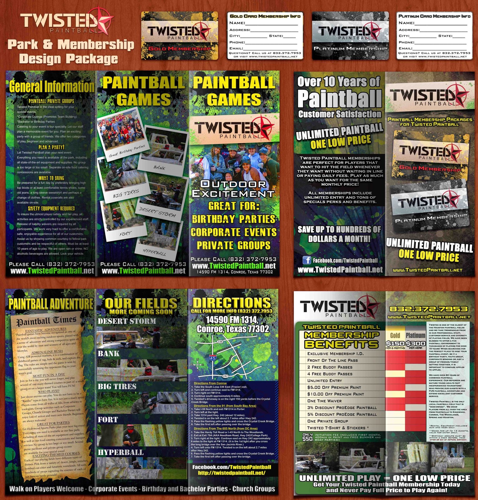 Twisted Paintball Design Package Mock-Up