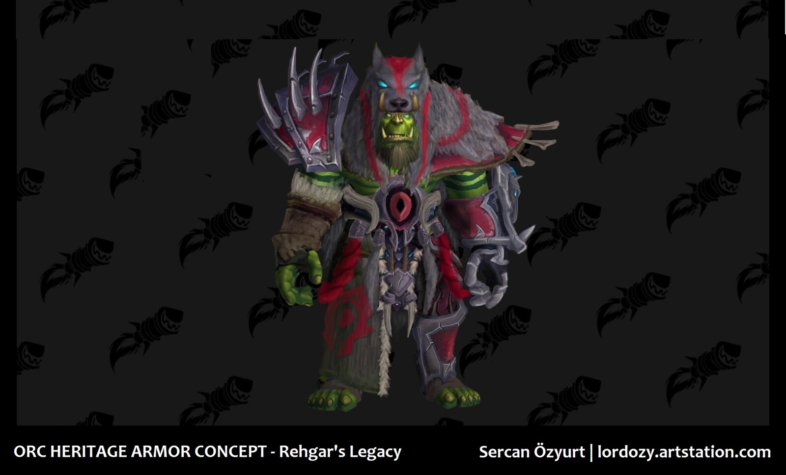 [Fan Concept] Heritage Armor Orc - World of Warcraft