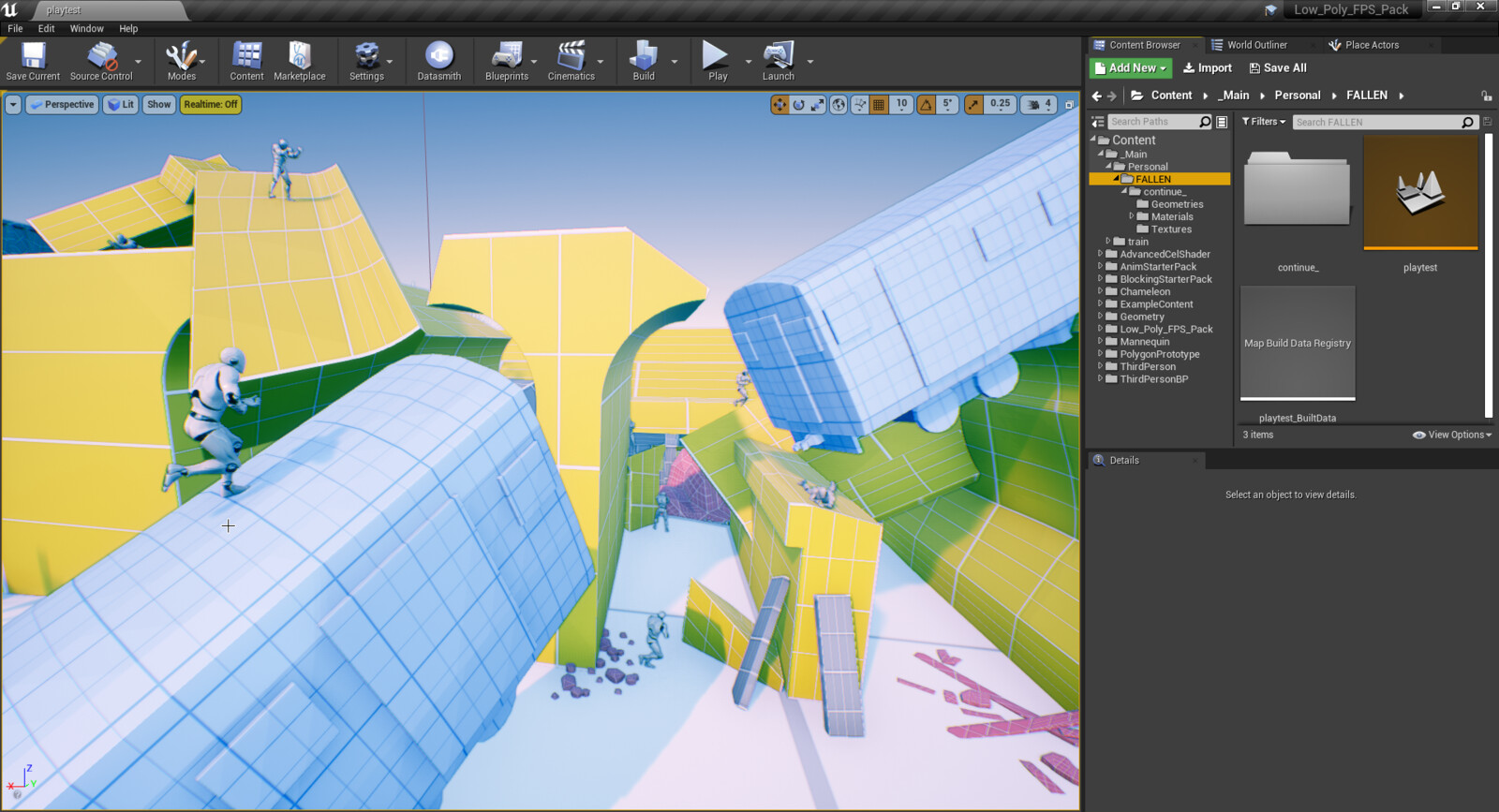 Inside UE4 (for walkthrough video)