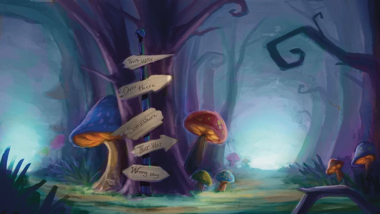 ArtStation - Alice in wonderland environment background