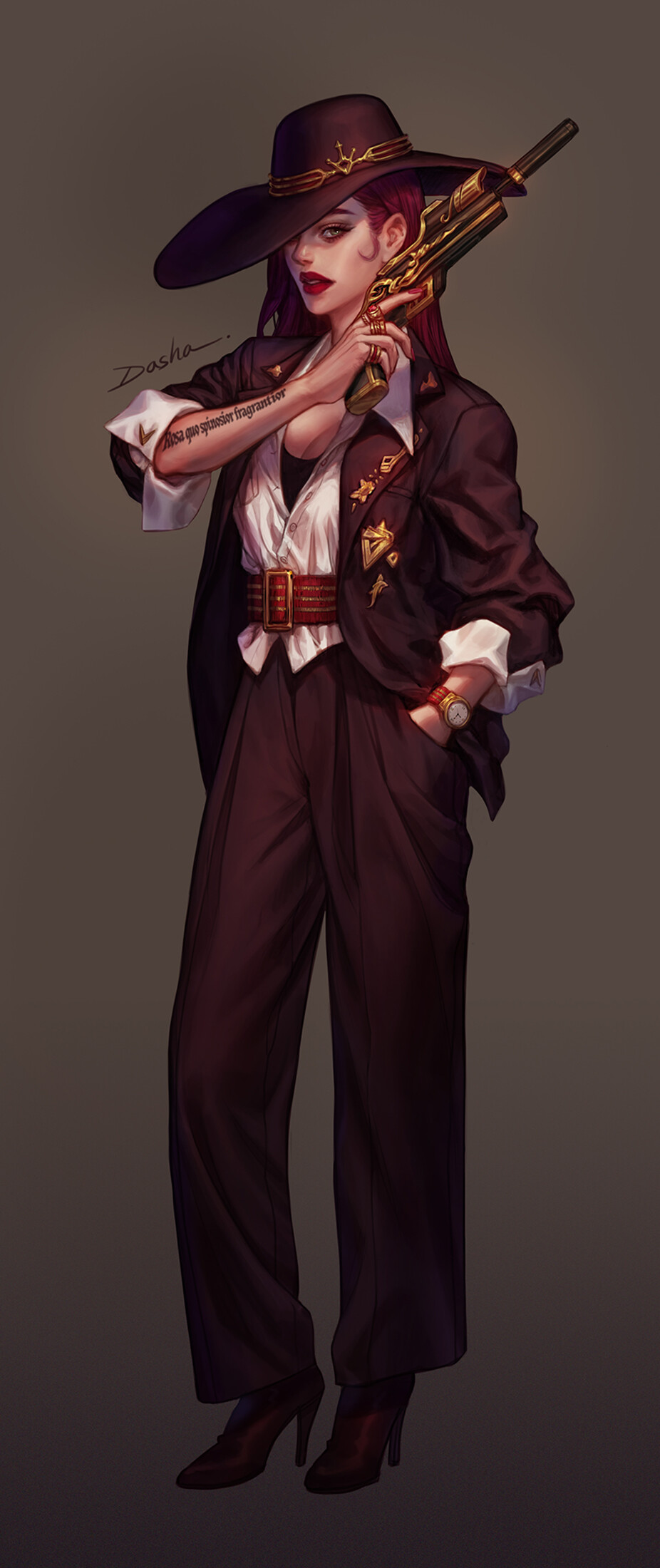 ArtStation - Mafia Girl