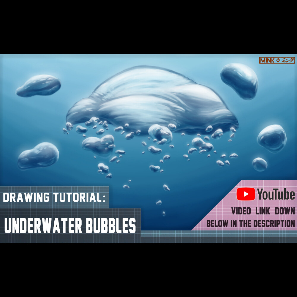 ArtStation Underwater Bubbles Drawing Tutorial Video