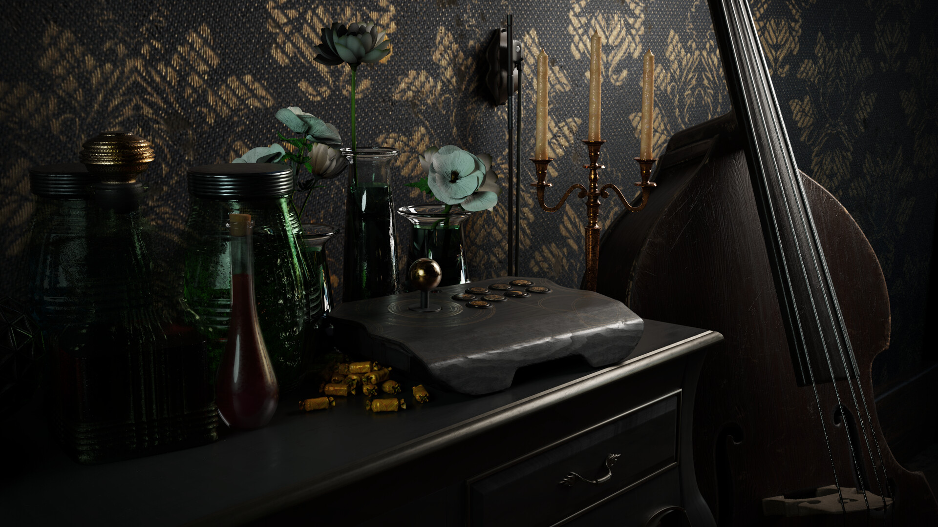 ArtStation Witch Room Still Life