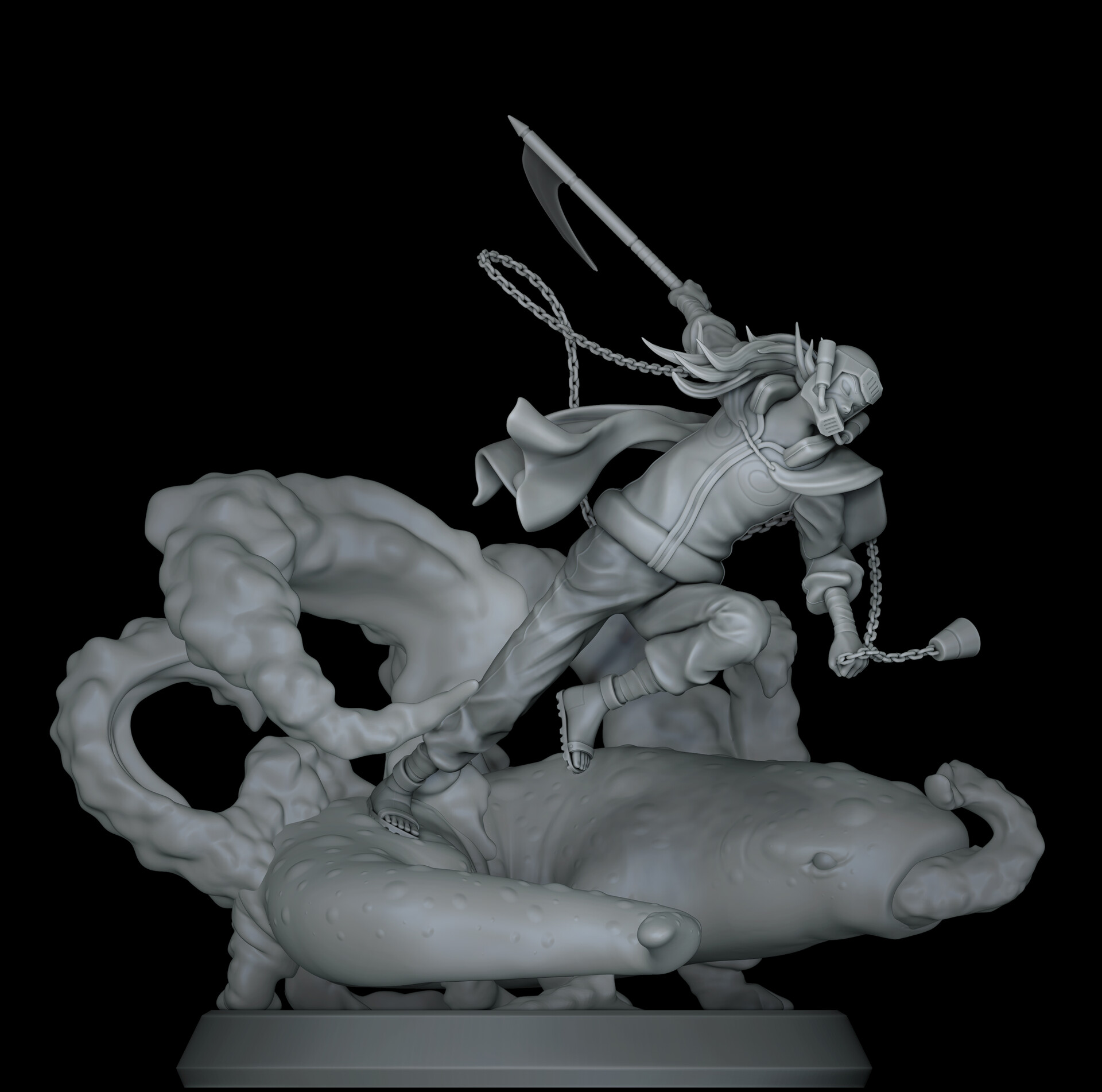 Rock Lee Drunk - Salamander Hanzo