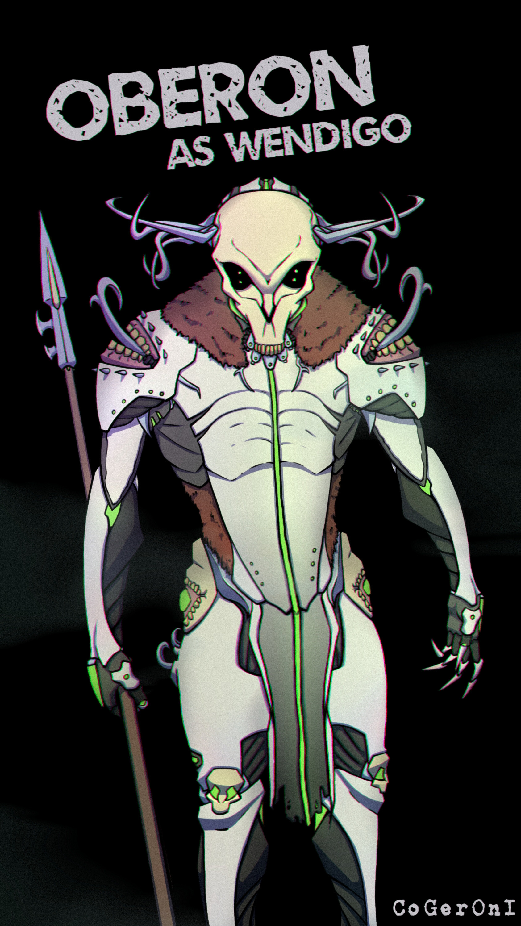 Artstation Warframe Oberon As Wendigo Hiroshi Villanueva