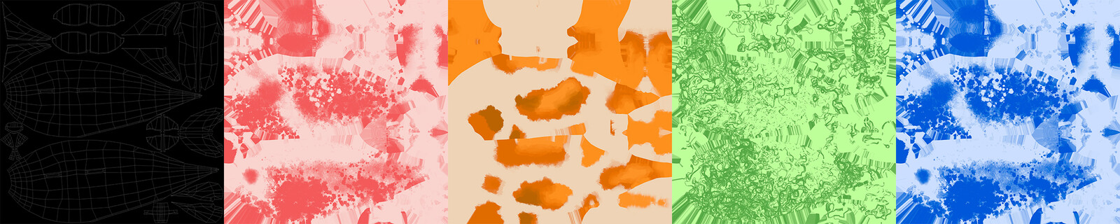 UV and Texture maps.