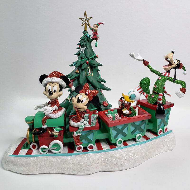 Mickey and Friends Musical Train Figurine