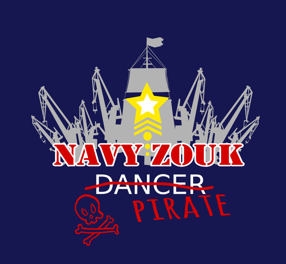 Aleksandra Pniewska - Navy zouk 2019 T-shirt design
