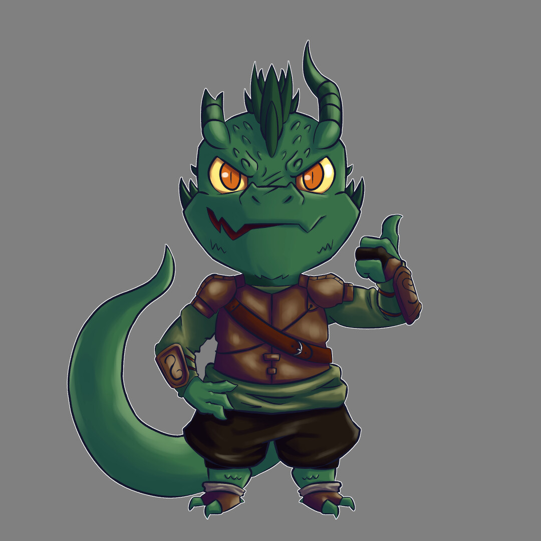 ArtStation - Achuak, The Kobold Ranger