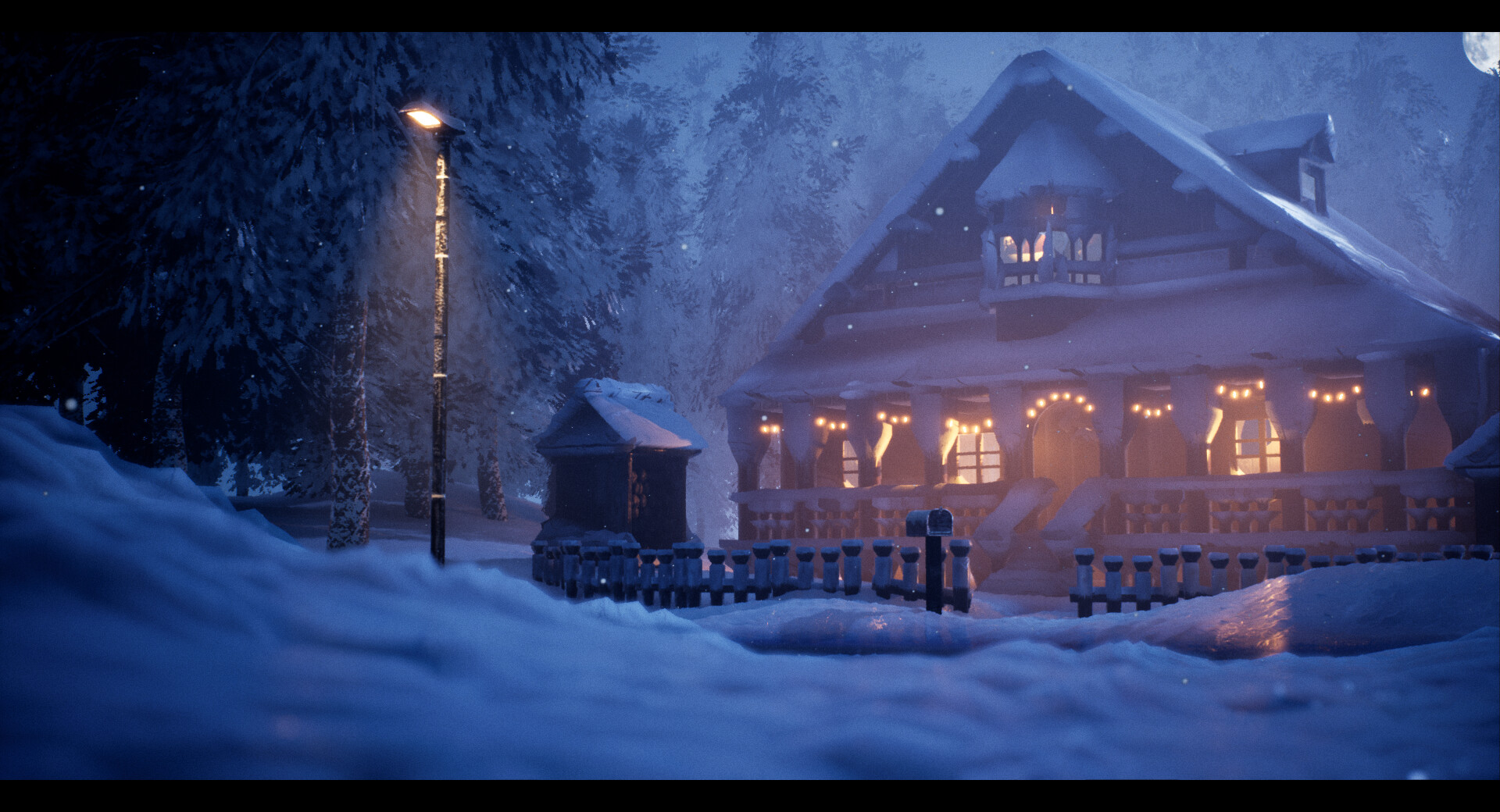 ArtStation Christmas Environment UE4