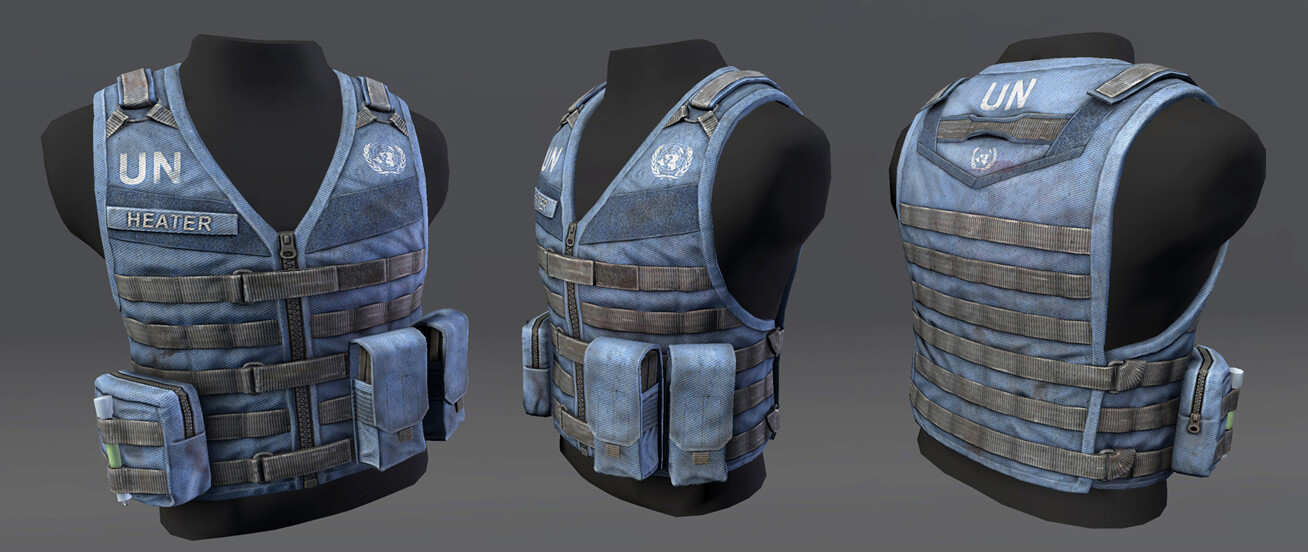 ArtStation - United Nations tactical vest