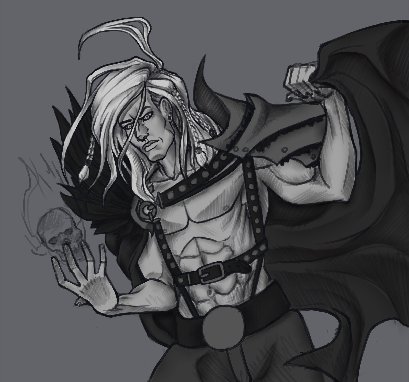 Lineart+AO+Values. later I would use gradient maps to colour.