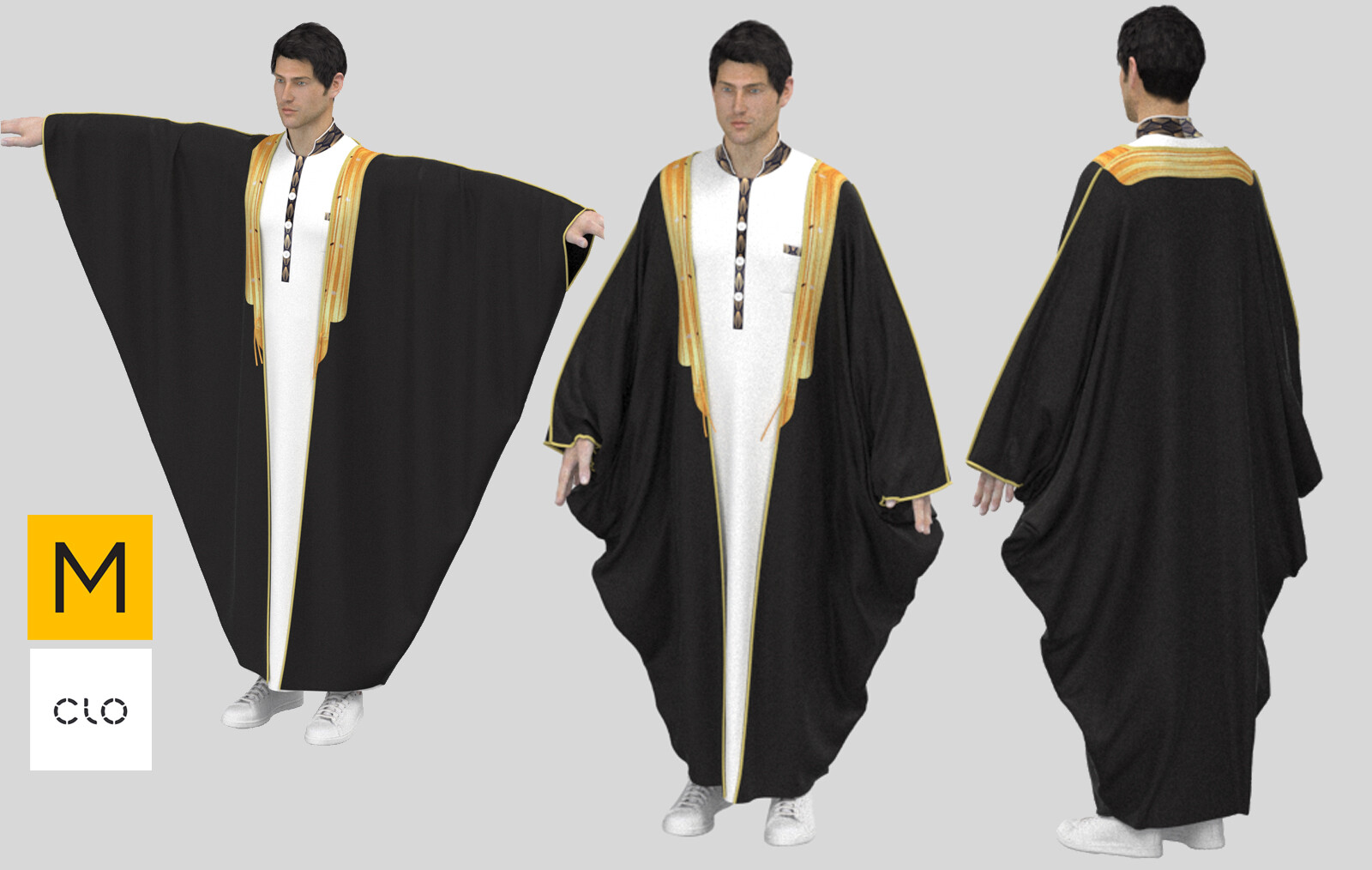 Saudi Arabia Dress Male | 3d-mon.com