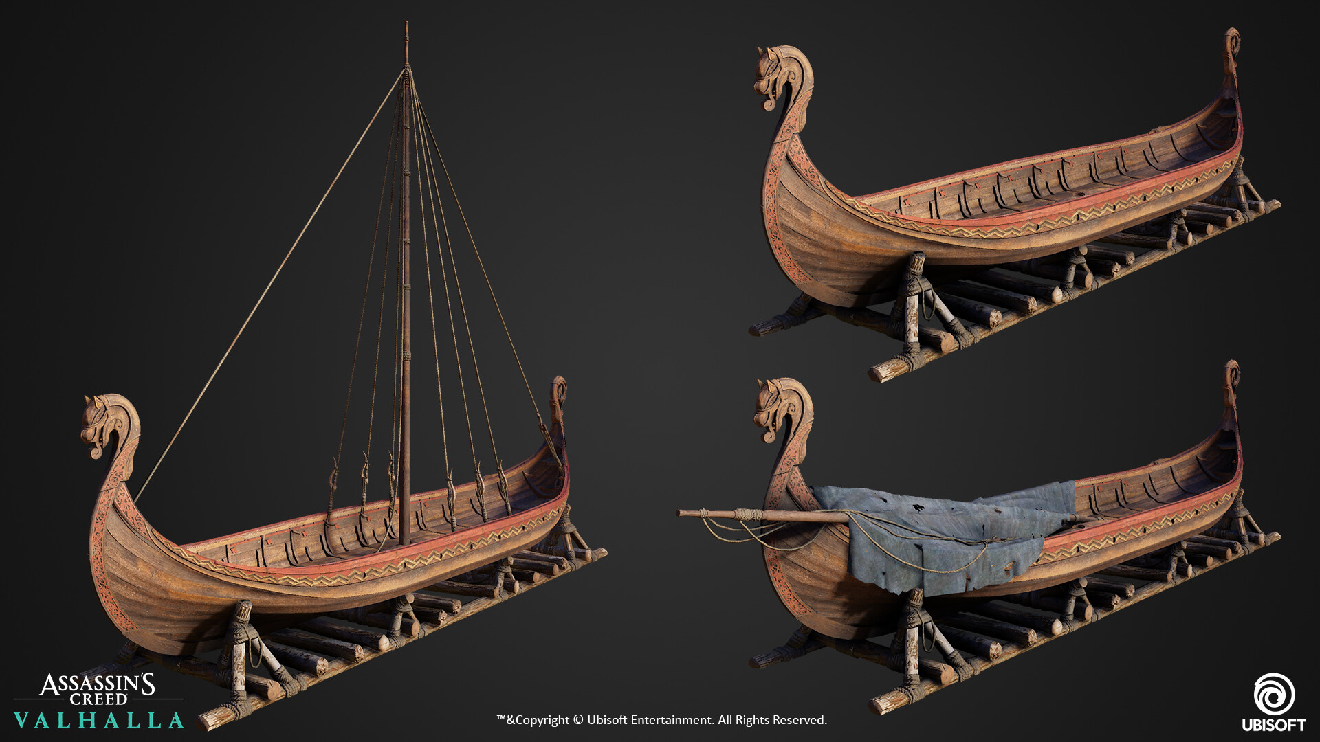 Artstation Assassin S Creed Valhalla Props Drakkar Ship Gat Karol De Leon Artstation Assassin S Creed Valhalla Props Drakkar Ship Gat Karol De Leon