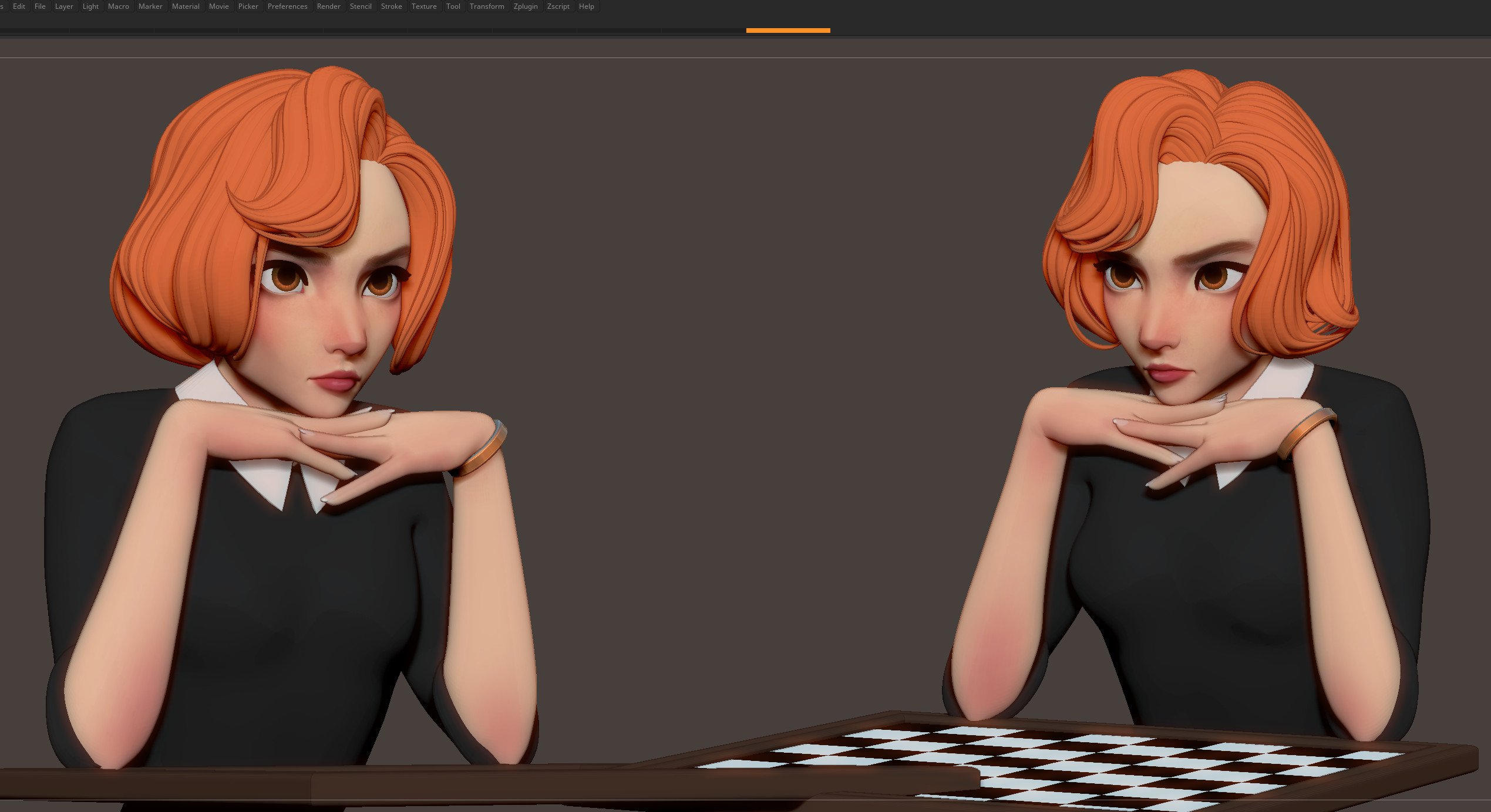 ArtStation - O Gambito da rainha