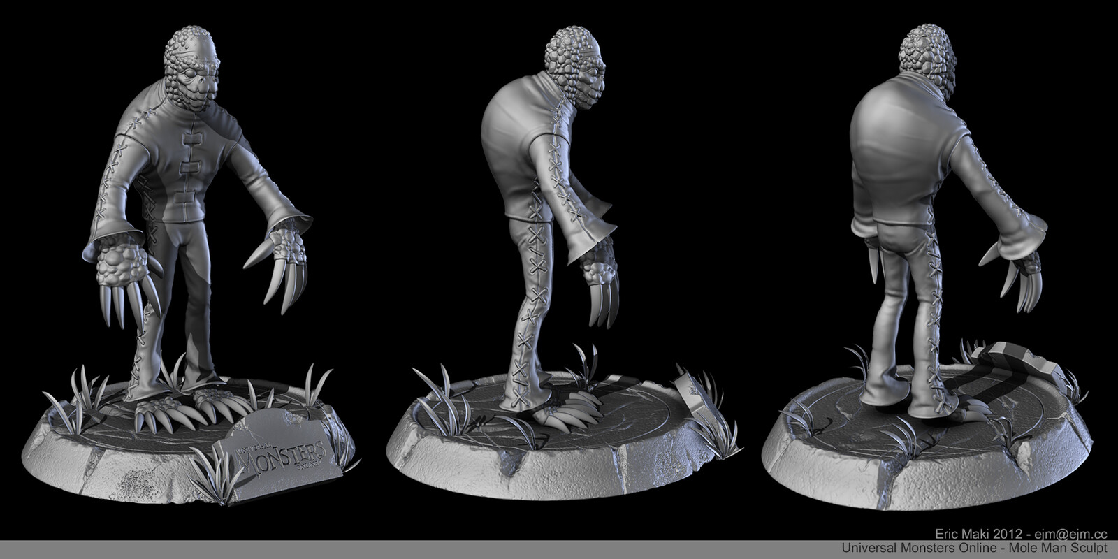 Moleman Sculpt