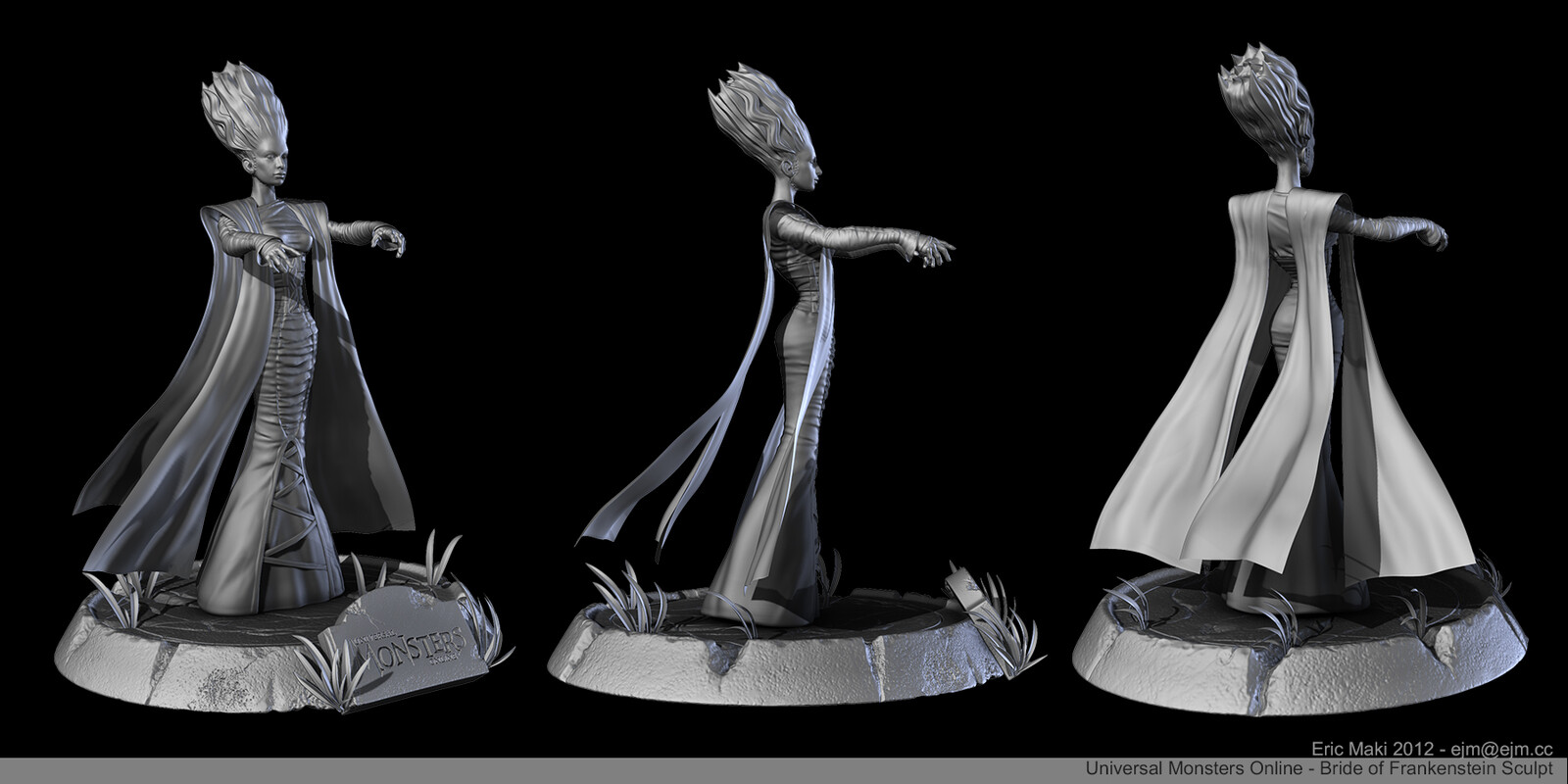 Bride of Frankenstein Sculpt