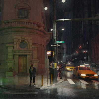City Environment concept art