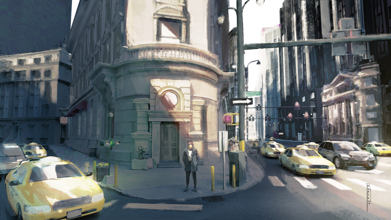 Martin Martinez Barbudo Portfolio City Environment concept art