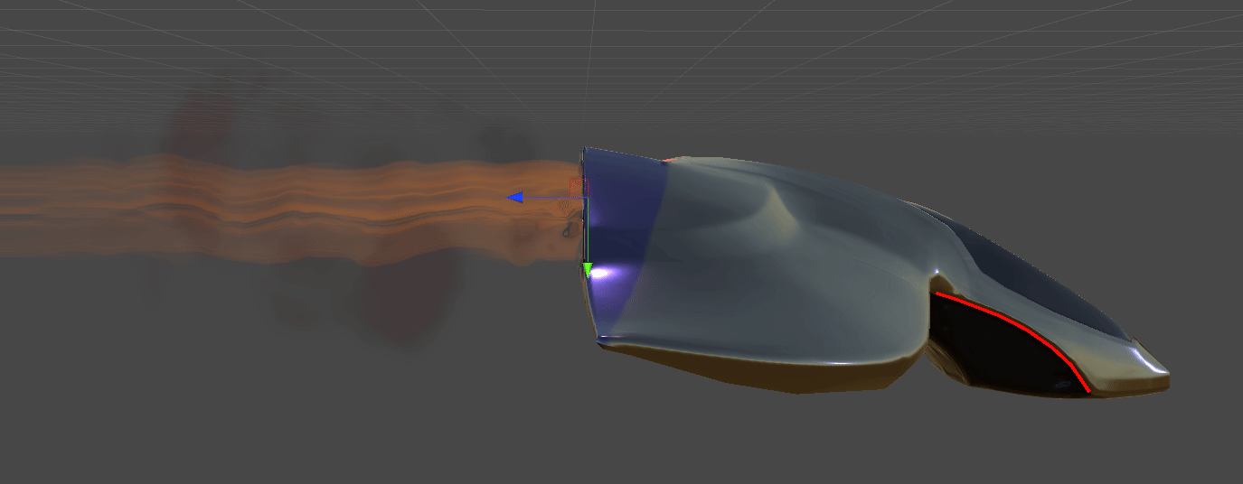 Engine Distortion Particle System