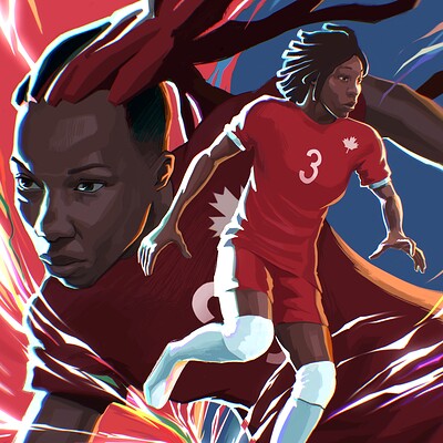 Kadeisha Buchanan Fundraiser Poster